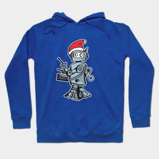 25-Hour Holiday Radio Show robot (solo) Hoodie